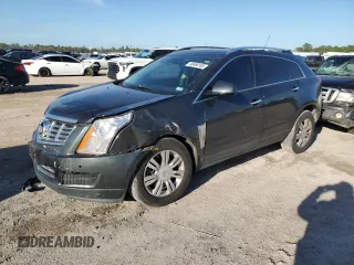 2016 Cadillac SRX Luxury Collection with VIN 3GYFNBE35GS551113, listed as a Copart auction lot 46866105 with 92,219 mi miles and Salvage Title. Bid and sale history available at carsss.com. Image 1.