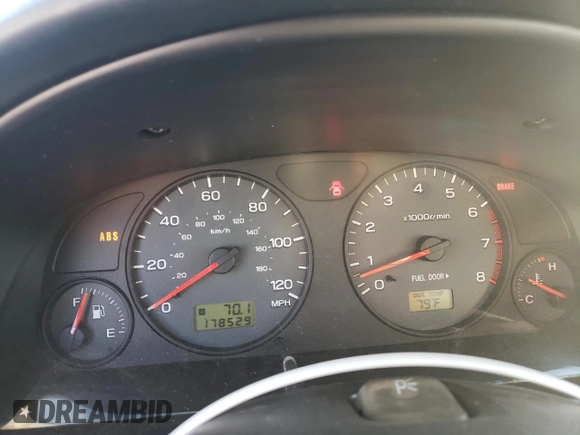 2001 Subaru Forester S w/Premium Pkg with VIN JF1SF65681H759804, listed as a Copart auction lot 46639995 with 178,529 mi miles and Salvage Title. Bid and sale history available at carsss.com. Image 9.