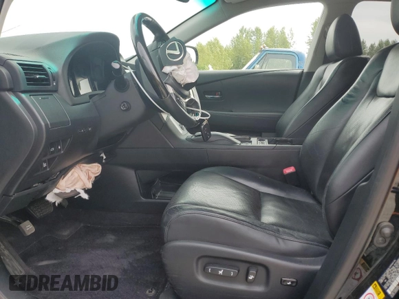 2013 Lexus RX 450h with VIN JTJBC1BAXD2444943, listed as a Copart auction lot 59564125 with Not provided miles and Salvage title. Bid and sale history available at DreamBid. Image 7.