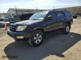 2004 Toyota 4Runner SR5 with VIN JTEBU14R840048830, listed as a Copart auction lot 48795725 with NaN miles and Salvage Title. Bid and sale history available at carsss.com. Image 1.