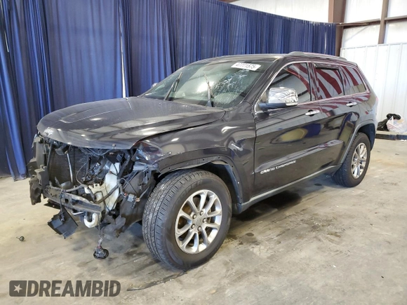 2014 Jeep Grand Cherokee Limited with VIN 1C4RJEBG1EC542788, listed as a Copart auction lot 47771575 with 132,877 mi miles and Salvage Title. Bid and sale history available at carsss.com. Image 1.