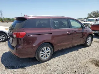 2018 Kia Sedona LX with VIN KNDMB5C10J6357318, listed as a Copart auction lot 54862705 with 64,474 mi miles and Salvage Title. Bid and sale history available at DreamBid. Image 3.