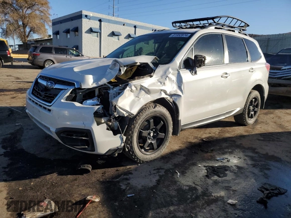 2017 Subaru Forester Premium with VIN JF2SJAEC1HG474722, listed as a Copart auction lot 81952874 with 138,018 mi miles and Salvage Title. Bid and sale history available at carsss.com. Image 1.
