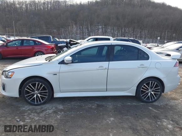 2017 Mitsubishi Lancer ES with VIN JA32V2FW0HU014887, listed as a IAAI auction lot 41056278 with 108,385 mi miles. Bid and sale history available at carsss.com. Image 15.