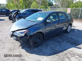 2016 Toyota Corolla L with VIN 5YFBURHE1GP478560, listed as a IAAI auction lot 41672034 with 154,221 mi miles and . Bid and sale history available at DreamBid. Image 2.