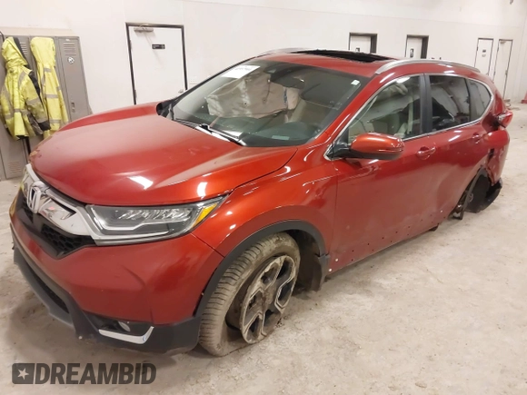 2018 Honda CR-V Touring with VIN 5J6RW2H98JL002142, listed as a IAAI auction lot 41957901 with Not Provided miles. Bid and sale history available at carsss.com. Image 16.
