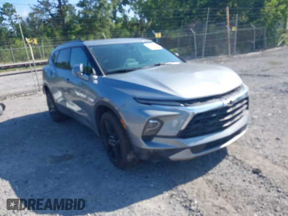 2024 Chevrolet Blazer LT with VIN 3GNKBDR47RS181725, listed as a IAAI auction lot 42534532 with 26,004 mi miles and . Bid and sale history available at DreamBid. Image 1.