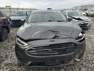 2020 Ford Fusion Hybrid SEL with VIN 3FA6P0MU8LR129987, listed as a Copart auction lot 81168764 with 96,162 mi miles and Salvage Title. Bid and sale history available at carsss.com. Image 5.