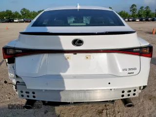 2024 Lexus IS 350 F Sport with VIN JTHGZ1E29R5035333, listed as a Copart auction lot 61544585 with 9,959 mi miles and Salvage title. Bid and sale history available at DreamBid. Image 6.
