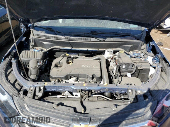 2021 Chevrolet Equinox LT with VIN 3GNAXKEV9ML392797, listed as a Copart auction lot 48789045 with 47,156 mi miles and Salvage Title. Bid and sale history available at DreamBid. Image 12.