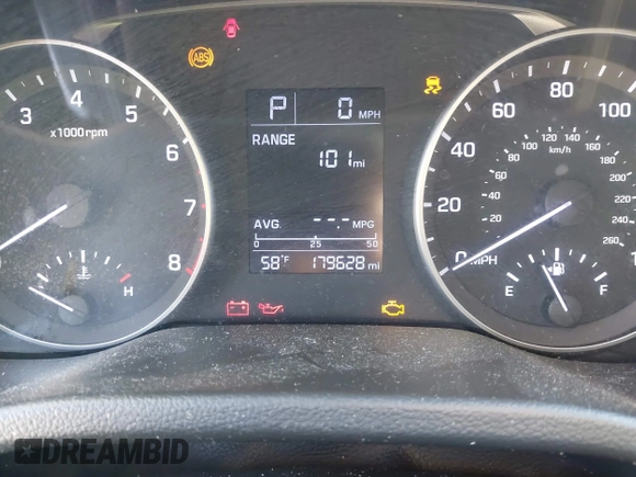 2017 Hyundai Elantra SE with VIN 5NPD74LFXHH139636, listed as a IAAI auction lot 41109236 with 179,628 mi miles and . Bid and sale history available at DreamBid. Image 7.