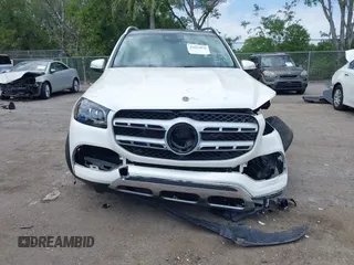 2021 Mercedes-Benz GLS 450 with VIN 4JGFF5KE3MA381420, listed as a IAAI auction lot 42055956 with 57,268 mi miles and . Bid and sale history available at DreamBid. Image 13.