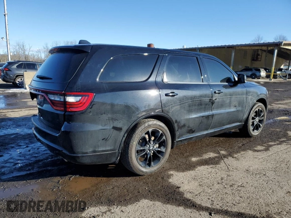 2020 Dodge Durango R/T with VIN 1C4SDJCT7LC187880, listed as a Copart auction lot 46161175 with 72,460 mi miles and Salvage title. Bid and sale history available at DreamBid. Image 3.