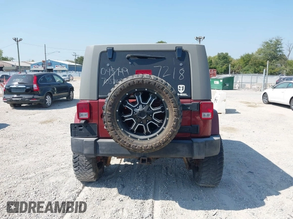 2008 Jeep Wrangler Unlimited Sahara with VIN 1J4GA591X8L537550, listed as a IAAI auction lot 40281739 with 145,388 mi miles and . Bid and sale history available at DreamBid. Image 16.