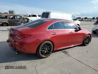2021 Mercedes-Benz CLA 45 AMG with VIN W1K5J5DB8MN170617, listed as a Copart auction lot 72853964 with Not Provided miles and Non Repairable. Bid and sale history available at DreamBid. Image 3.