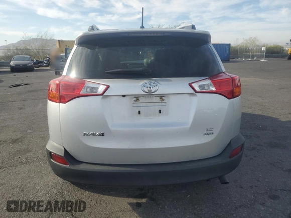 2015 Toyota RAV4 LE with VIN 2T3BFREV7FW306701, listed as a Copart auction lot 52756725 with 77,626 mi miles and Salvage Title. Bid and sale history available at carsss.com. Image 6.