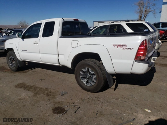 2007 Toyota Tacoma PreRunner with VIN 5TETU62N97Z356244, listed as a Copart auction lot 41746995 with 224,953 mi miles and Salvage Title. Bid and sale history available at carsss.com. Image 2.
