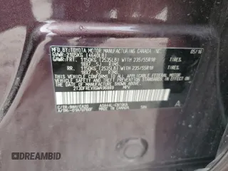2016 Toyota RAV4 Limited с VIN 2T3DFREVXGW496889, выставлен на аукционе Copart как лот 58262365 с пробегом 59 829 миль миль и Списание • Salvage title. История ставок и продаж доступна на DreamBid. Изображение 12.