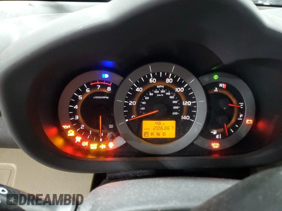 2012 Toyota RAV4 Limited with VIN 2T3DF4DV5CW178385, listed as a Copart auction lot 51358285 with 206,367 mi miles and Salvage Title. Bid and sale history available at DreamBid. Image 9.