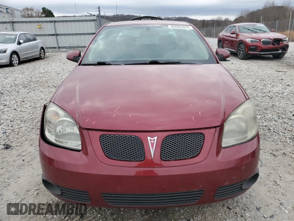 2007 Pontiac G5 with VIN 1G2AL15F277266236, listed as a Copart auction lot 85983444 with 80,202 mi miles and Salvage Title. Bid and sale history available at carsss.com. Image 5.