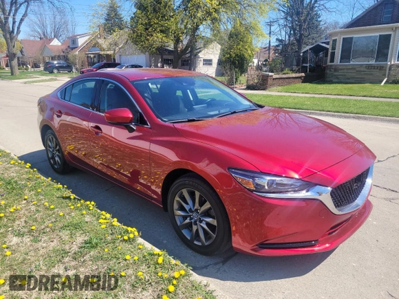 2021 Mazda 6 Sport with VIN JM1GL1UM1M1613723, listed as a Copart auction lot 54359895 with 108,698 mi miles and Clean Title. Bid and sale history available at carsss.com. Image 1.