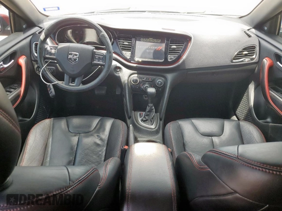 2015 Dodge Dart GT z VIN 1C3CDFEB9FD345919, wystawiony jako Copart lot #61853415 z przebiegiem 123 103 mil mil oraz Szkoda całkowita • Salvage title. Historia ofert i sprzedaży dostępna na DreamBid. Obrazek 8.
