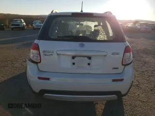 2008 Suzuki SX4 with VIN JS2YB413985104472, listed as a Copart auction lot 82954854 with 167,430 mi miles and Salvage Title. Bid and sale history available at carsss.com. Image 6.