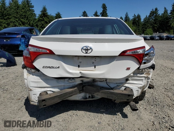 2016 Toyota Corolla L z VIN 2T1BURHE3GC684849, wystawiony jako Copart lot #59341435 z przebiegiem 82 995 mil mil oraz Szkoda całkowita • Salvage title. Historia ofert i sprzedaży dostępna na DreamBid. Obrazek 6.