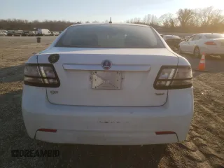 2011 Saab 9-3 with VIN YS3FA4CYXB1307682, listed as a Copart auction lot 46861825 with 146,474 mi miles and Salvage Title. Bid and sale history available at carsss.com. Image 6.