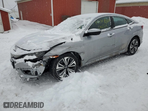 2016 Honda Civic Sedan EX-L with VIN 2HGFC1F72GH642240, listed as a Copart auction lot 87578625 with 94,715 mi miles and Salvage Title. Bid and sale history available at carsss.com. Image 1.