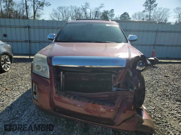 2010 GMC Terrain SLT-2 with VIN 2CTALHEW0A6309794, listed as a Copart auction lot 48592345 with 165,712 mi miles and Salvage Title. Bid and sale history available at carsss.com. Image 5.