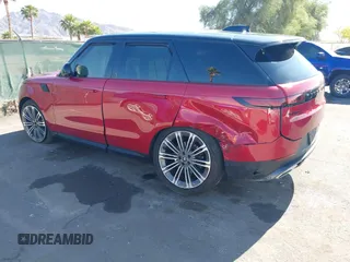 2024 Land Rover Range Rover Sport SE with VIN SAL1P9EU2RA199388, listed as a IAAI auction lot 42206920 with 10,043 mi miles and . Bid and sale history available at DreamBid. Image 3.