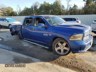 2016 Ram 1500 Sport with VIN 1C6RR6MT2GS394241, listed as a Copart auction lot 88146945 with 143,244 mi miles and Salvage Title. Bid and sale history available at carsss.com. Image 4.