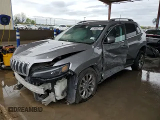 2019 Jeep Cherokee Latitude Plus with VIN 1C4PJLLN1KD119532, listed as a Copart auction lot 50131485 with 88,481 mi miles and Clean Title. Bid and sale history available at carsss.com. Image 1.