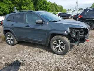 2018 Jeep Cherokee Trailhawk с VIN 1C4PJMBBXJD592860, выставлен на аукционе Copart как лот 60865145 с пробегом 124 130 миль миль и Чистый • Clean title. История ставок и продаж доступна на DreamBid. Изображение 4.