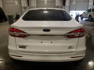2019 Ford Fusion SE with VIN 3FA6P0HD1KR199646, listed as a Copart auction lot 51060015 with 63,305 mi miles and Salvage Title. Bid and sale history available at carsss.com. Image 6.