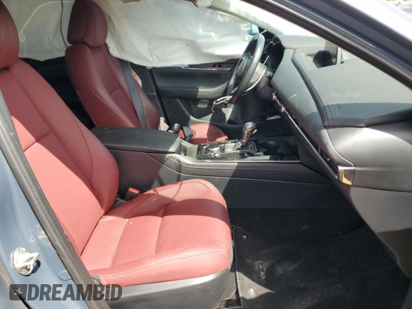 2023 Mazda CX-30 2.5 S Carbon Edition with VIN 3MVDMBCMXPM558346, listed as a Copart auction lot 49402095 with 21,417 mi miles and Salvage Title. Bid and sale history available at carsss.com. Image 7.