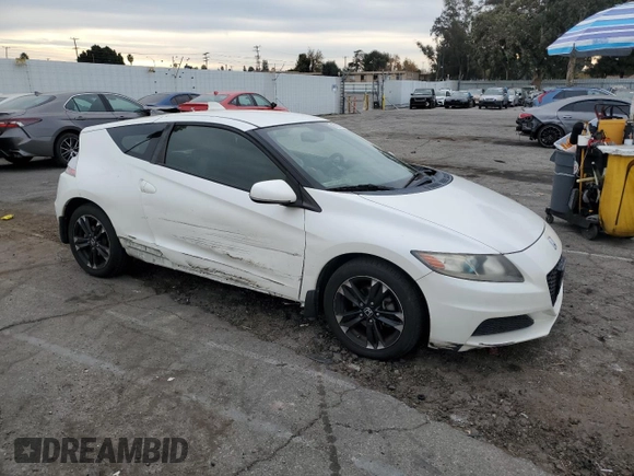 2014 Honda CR-Z with VIN JHMZF1D40ES003371, listed as a Copart auction lot 85157794 with 143,963 mi miles and Salvage Title. Bid and sale history available at DreamBid. Image 4.