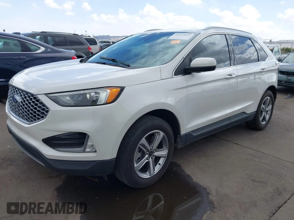 2023 Ford Edge SEL with VIN 2FMPK4J94PBA49543, listed as a IAAI auction lot 41919697 with 43,442 mi miles. Bid and sale history available at carsss.com. Image 18.