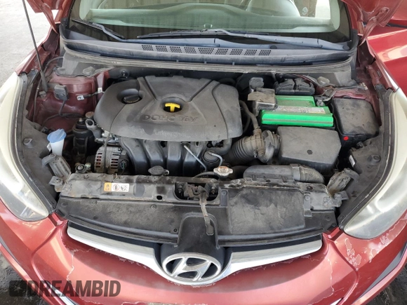 2014 Hyundai Elantra SE with VIN 5NPDH4AE5EH531524, listed as a Copart auction lot 60934715 with 123,607 mi miles and Clean title. Bid and sale history available at DreamBid. Image 11.