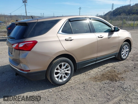 2018 Chevrolet Equinox LT with VIN 3GNAXJEV6JL255810, listed as a IAAI auction lot 42059486 with 94,321 mi miles and . Bid and sale history available at carsss.com. Image 4.