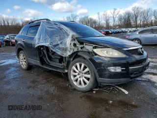 2009 Mazda CX-9 Touring with VIN JM3TB38V090175829, listed as a Copart auction lot 43685705 with 191,225 mi miles and Salvage Title. Bid and sale history available at carsss.com. Image 4.