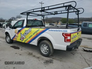 2020 Ford F-150 XL with VIN 1FTMF1CB5LKE55082, listed as a Copart auction lot 51062045 with 145,654 mi miles and Salvage Title. Bid and sale history available at carsss.com. Image 2.