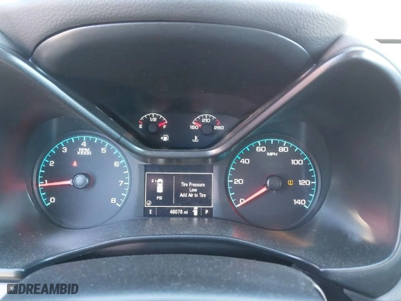 2020 Chevrolet Colorado 2WD Work Truck with VIN 1GCHSBEA0L1237046, listed as a IAAI auction lot 41716937 with 49,076 mi miles. Bid and sale history available at carsss.com. Image 7.