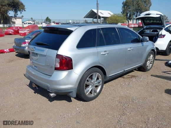 2011 Ford Edge Limited with VIN 2FMDK4KC9BBA31187, listed as a IAAI auction lot 41967206 with 140,178 mi miles. Bid and sale history available at carsss.com. Image 4.