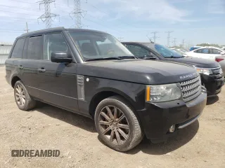 2011 Land Rover Range Rover SC with VIN SALMF1E44BA331798, listed as a Copart auction lot 55772805 with 136,560 mi miles and Salvage title. Bid and sale history available at DreamBid. Image 4.