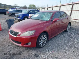 2009 Lexus IS with VIN JTHCK262492032459, listed as a IAAI auction lot 41883677 with 187,740 mi miles. Bid and sale history available at carsss.com. Image 17.