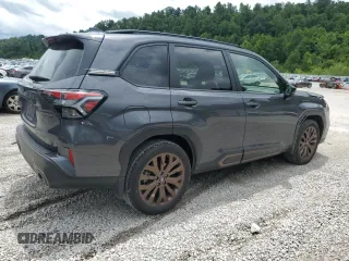 2025 Subaru Forester Special Sports with VIN JF2SLDHC9SH404216, listed as a Copart auction lot 61617315 with 9,848 mi miles and Salvage title. Bid and sale history available at DreamBid. Image 3.