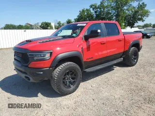 2022 Ram 1500 TRX with VIN 1C6SRFU91NN370837, listed as a Copart auction lot 66330095 with 16,449 mi miles and Salvage title. Bid and sale history available at DreamBid. Image 1.