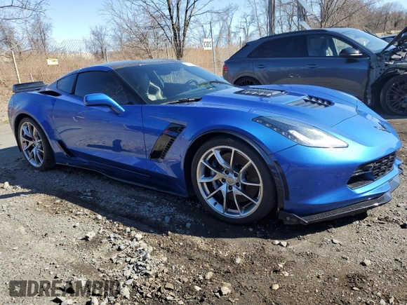 2019 Chevrolet Corvette Z06 2LZ with VIN 1G1YR2D6XK5606259, listed as a Copart auction lot 51643755 with 10,163 mi miles and Non Repairable. Bid and sale history available at carsss.com. Image 4.